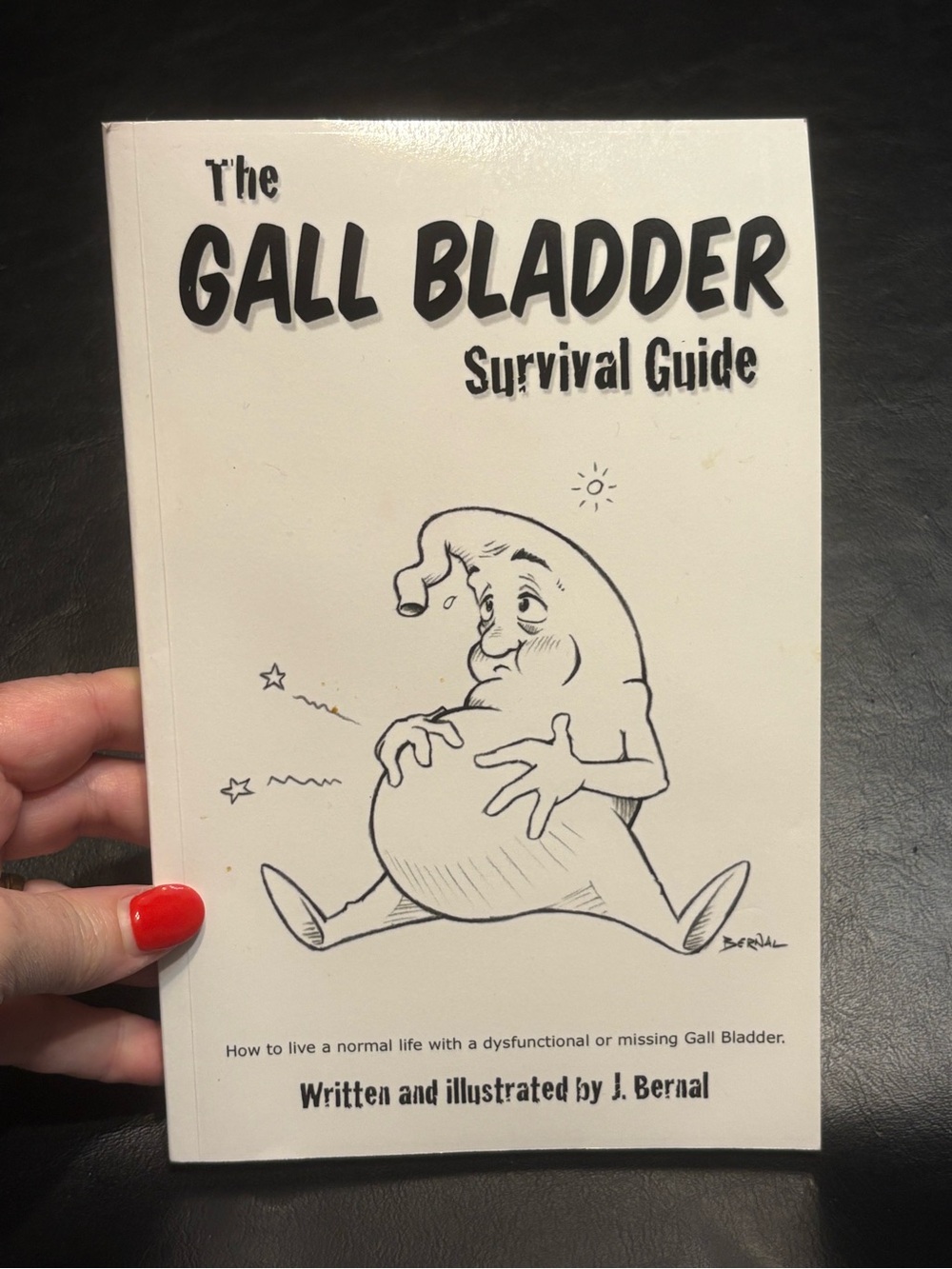 The Gall Bladder Survival Guide — White Cover Softback book.